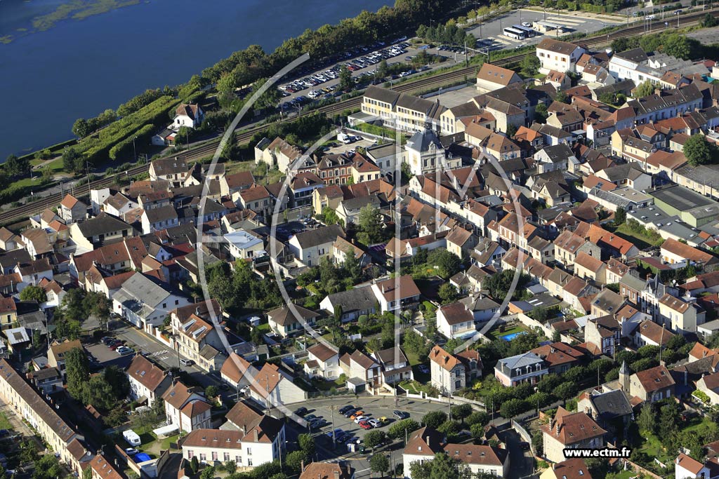 Photo arienne de Bonnires-sur-Seine (Quartier de la Rue Marcel Sambat)