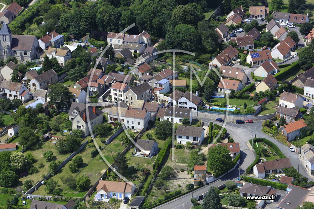 Photo arienne de Lainville-en-Vexin