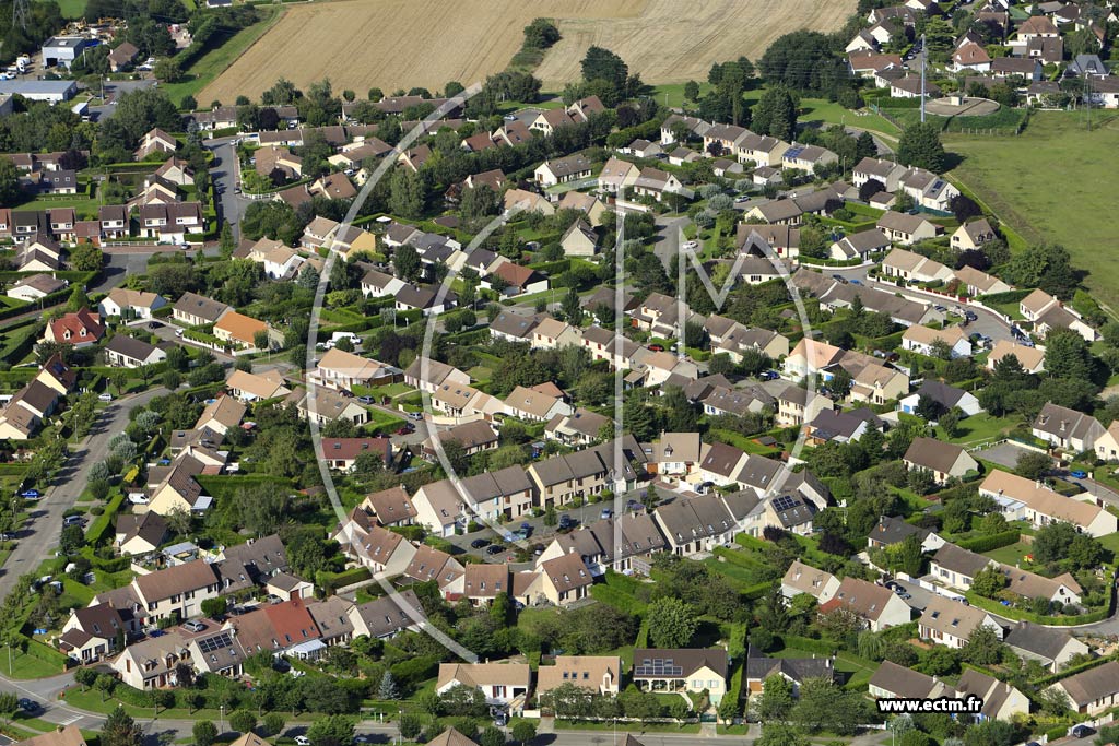 Photo arienne de Magnanville (les Hauts de Magnanville)