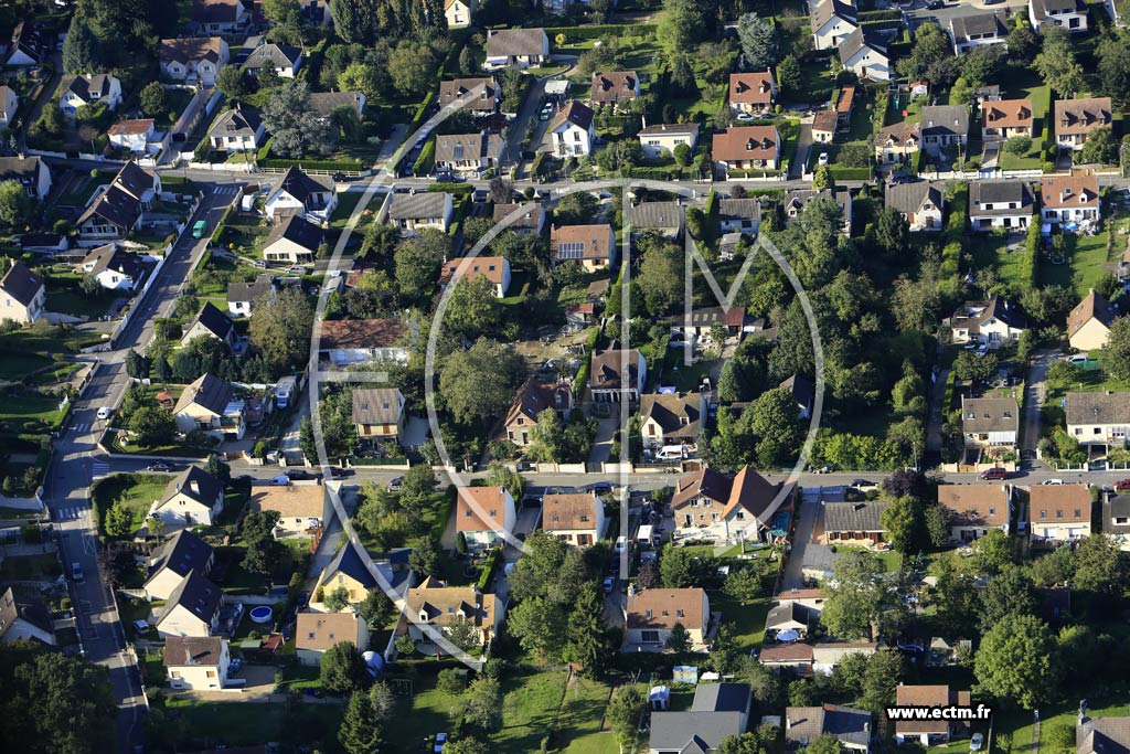 Photo arienne de Rosny-sur-Seine (Quartier La Grande-Maison)