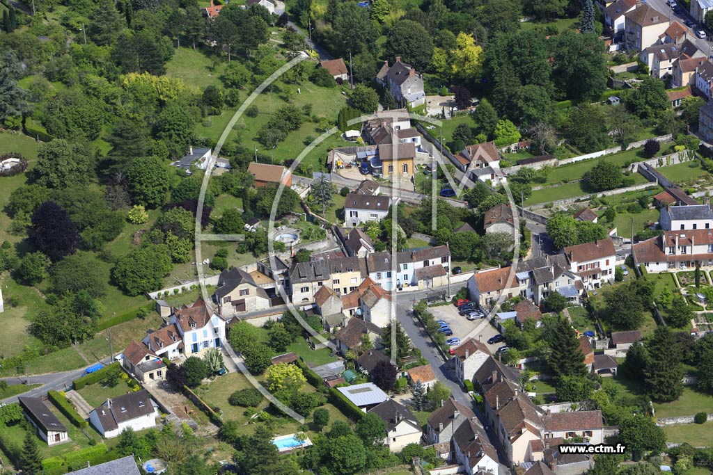 Photo arienne de Vtheuil (les Croiselles)