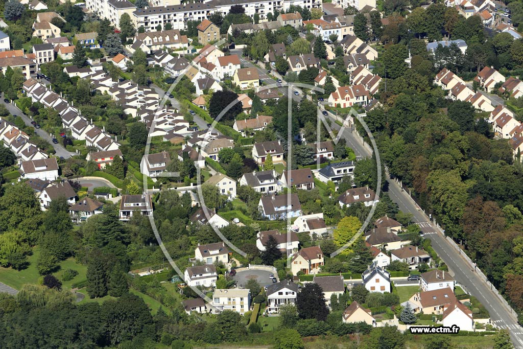 Photo arienne de Bailly (le Plan de l'Atre)