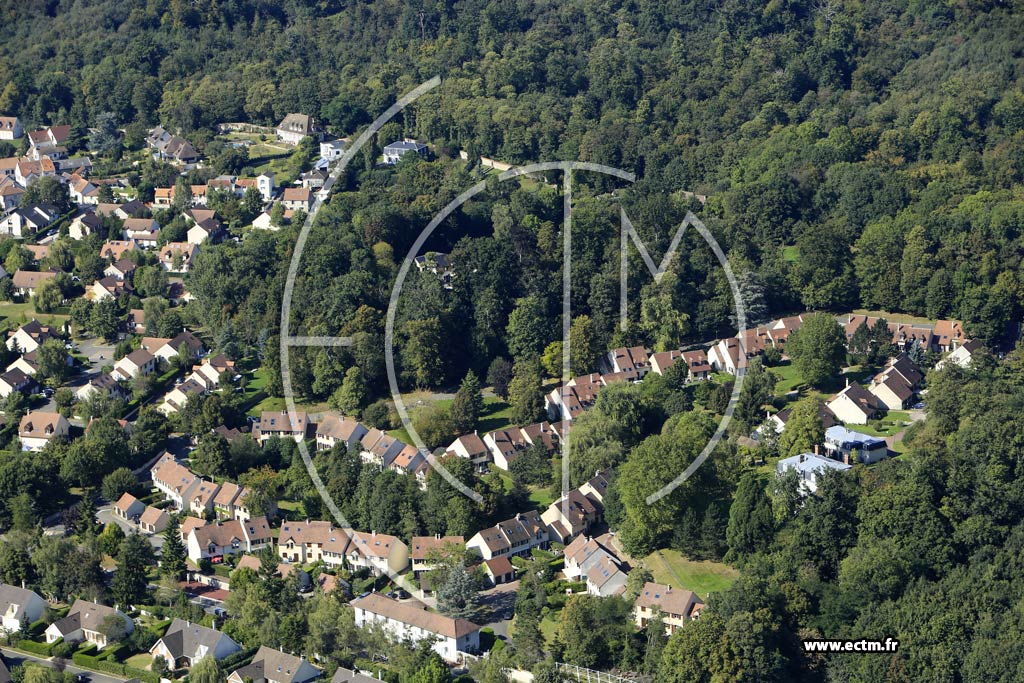 Photo arienne de Bailly (les Hauts de Bailly)