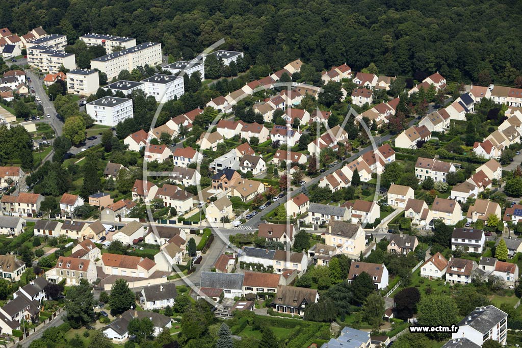 Photo arienne de Bois d'Arcy (les Langots)