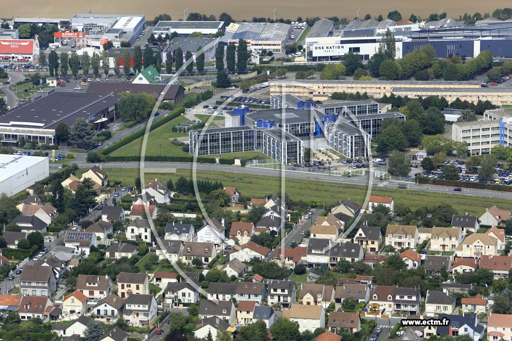 Photo arienne de Les Clayes-sous-Bois (la Vigneraie)