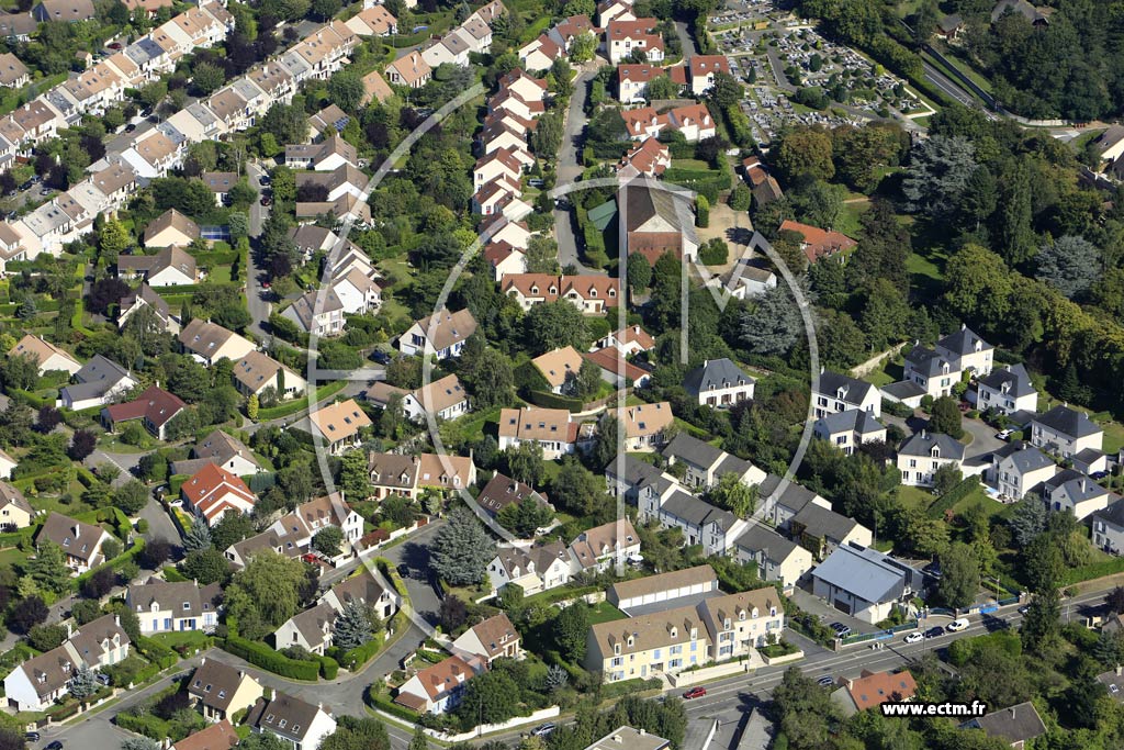 Photo arienne de Noisy-le-Roi (le Paradis)