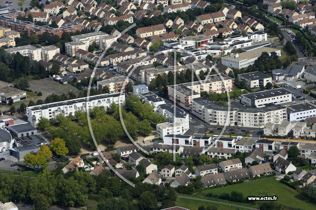 Photo arienne de Plaisir (Quartier de l'Avre)