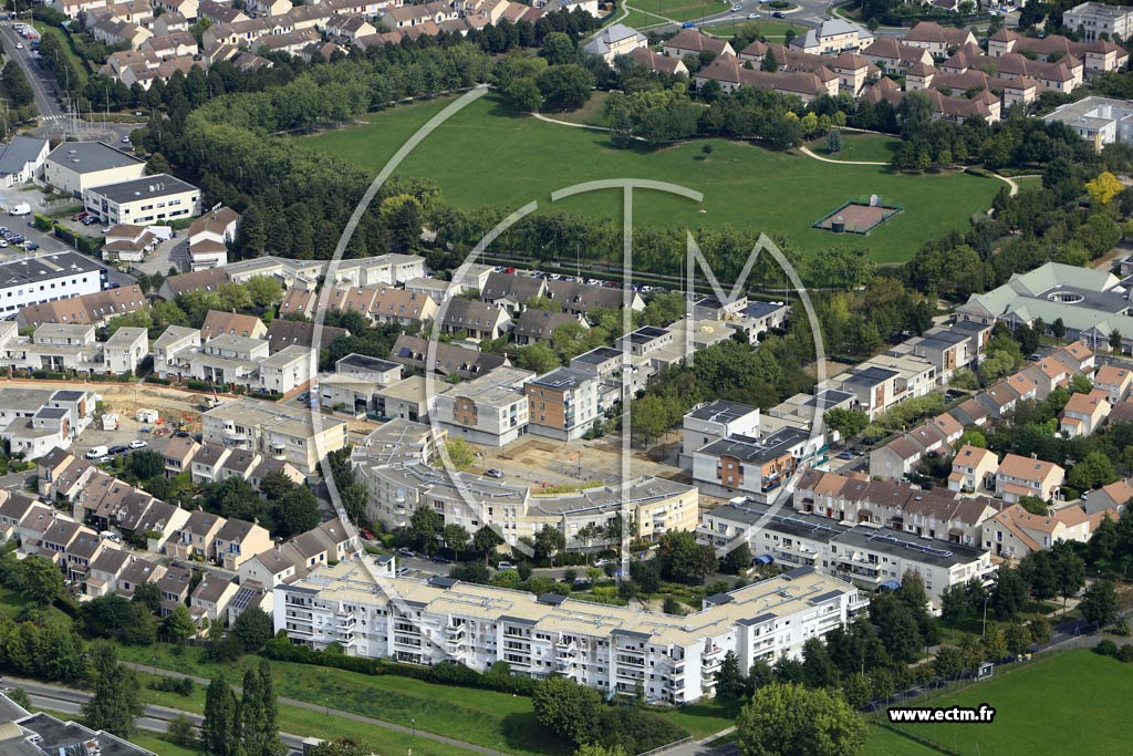 Photo arienne de Plaisir (Quartier de l'Avre)