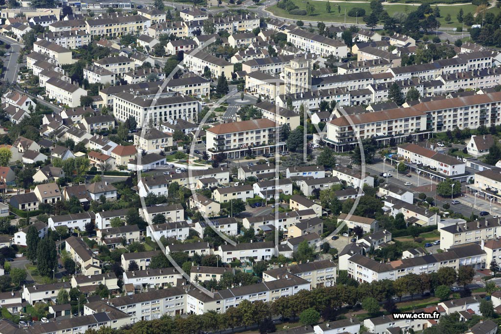 Photo arienne de Villepreux (la Haie Bergerie)