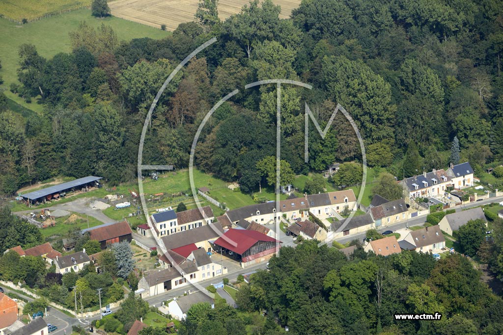 Photo arienne de Cambronne-ls-Clermont (la Croix de Vaux)