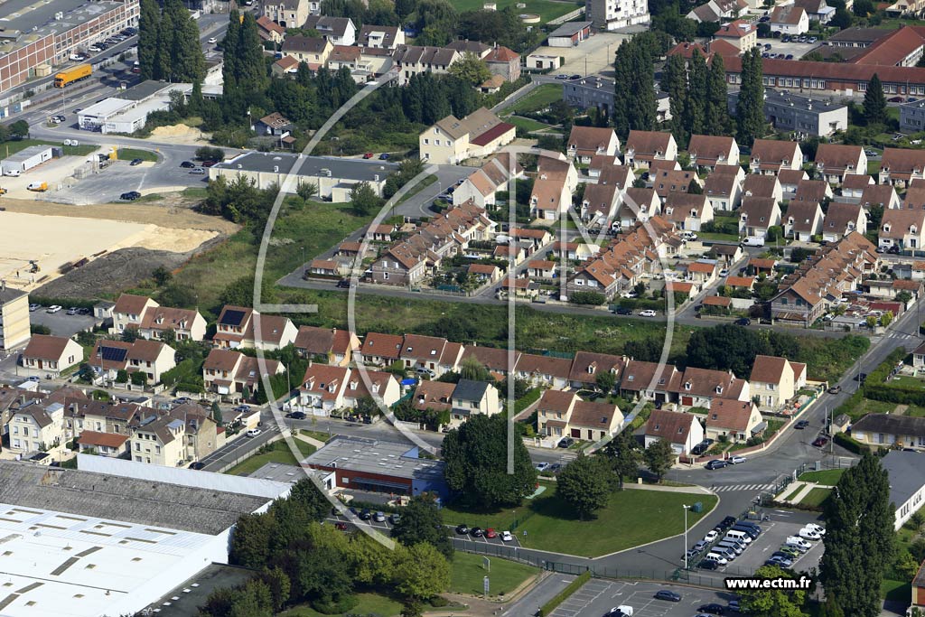 Photo arienne de Pont-Sainte-Maxence (Faubourg de Flandre)