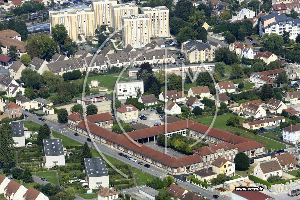 Photo arienne de Pont-Sainte-Maxence (Faubourg de Flandre)