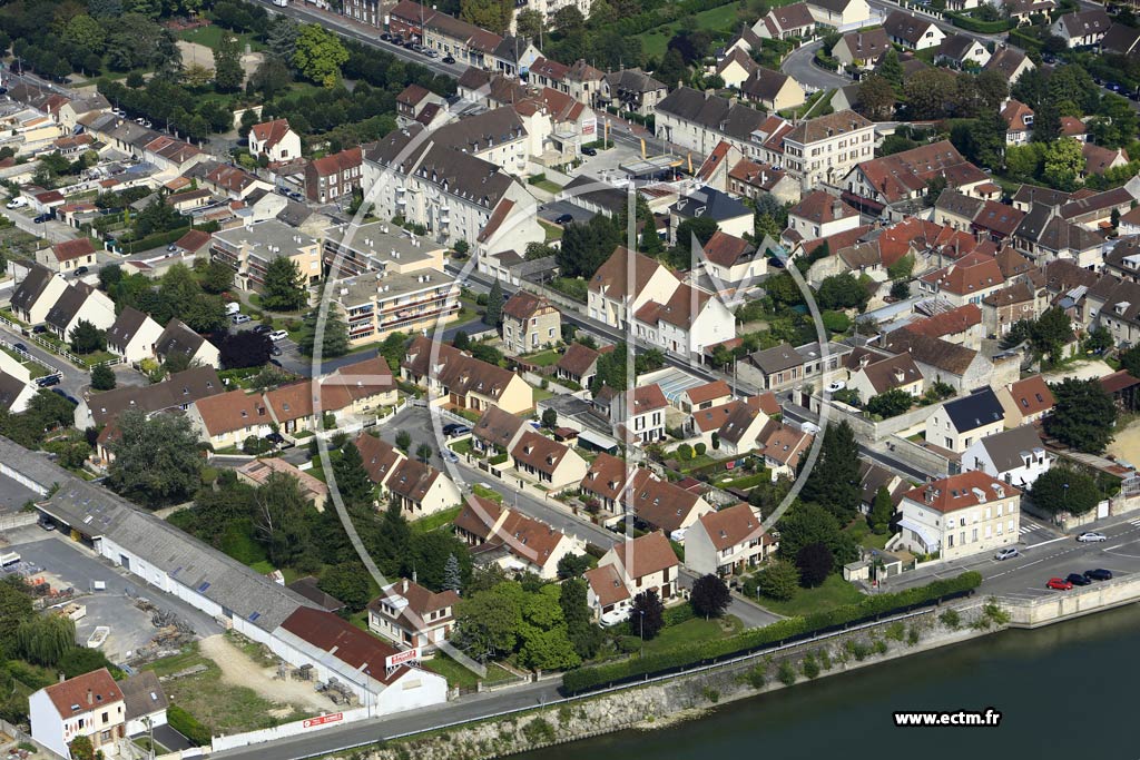 Photo arienne de Pont-Sainte-Maxence (Faubourg de Flandre)