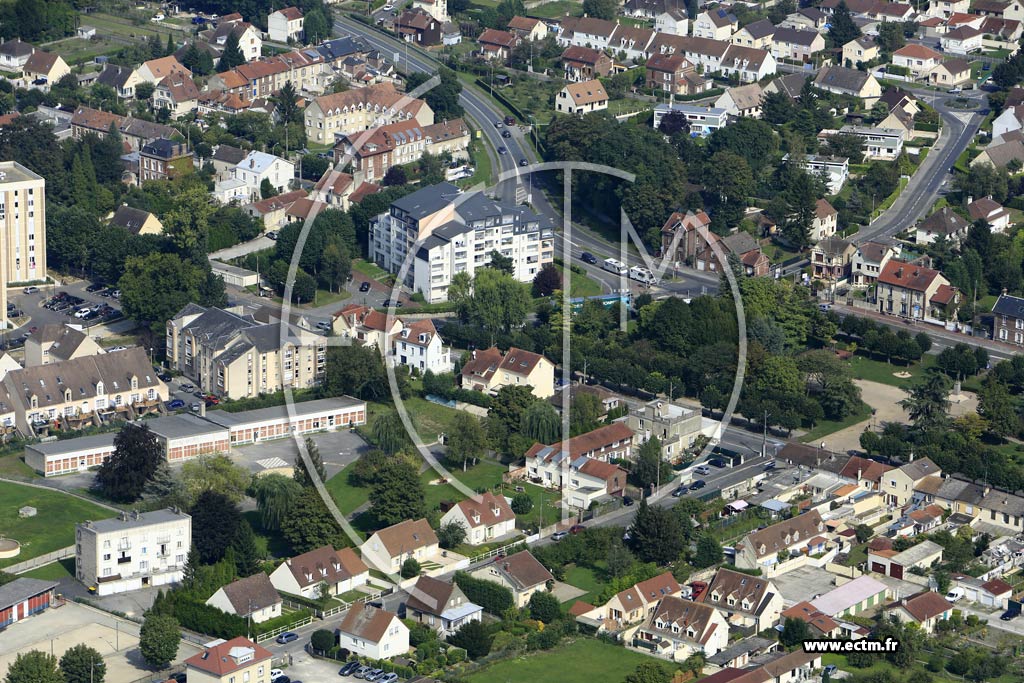 Photo arienne de Pont-Sainte-Maxence (Faubourg de Flandre)