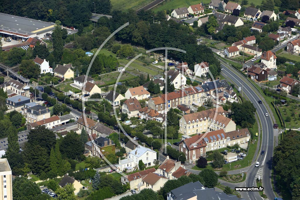 Photo arienne de Pont-Sainte-Maxence (Faubourg de Flandre)