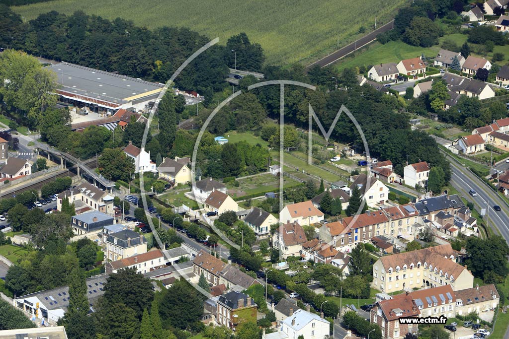 Photo arienne de Pont-Sainte-Maxence (Faubourg de Flandre)