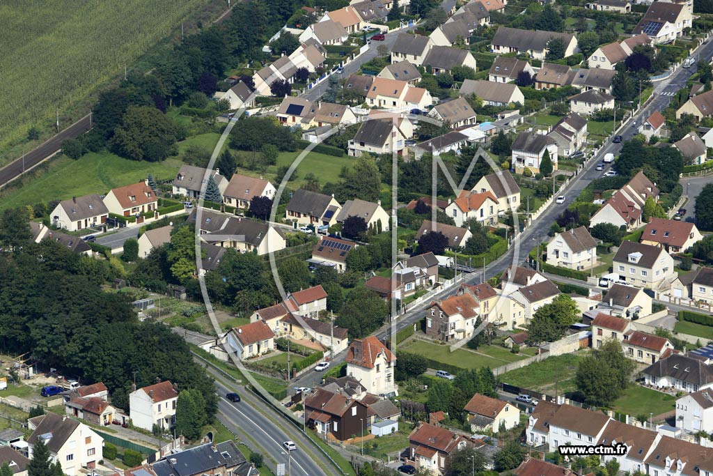 Photo arienne de Pont-Sainte-Maxence (Faubourg de Flandre)