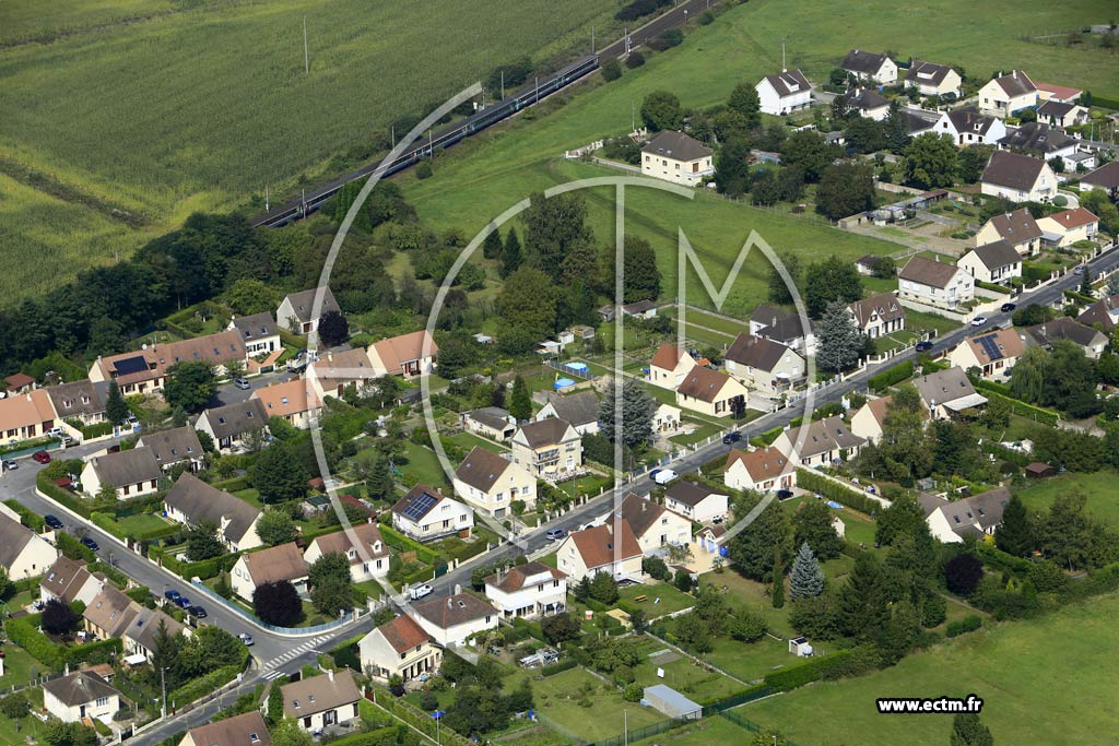 Photo arienne de Pont-Sainte-Maxence (Faubourg de Flandre)