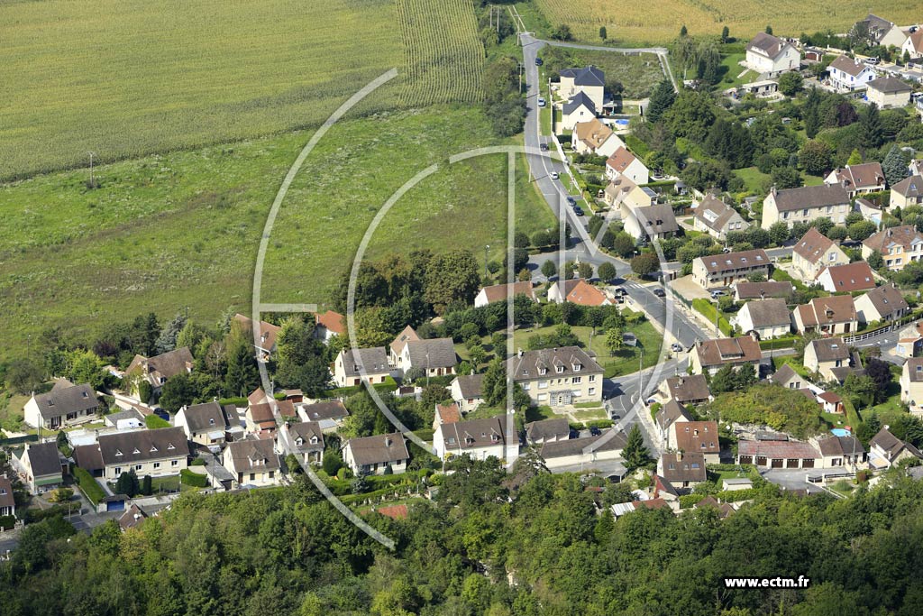 Photo arienne de Saint-Maximin (la Poterne)