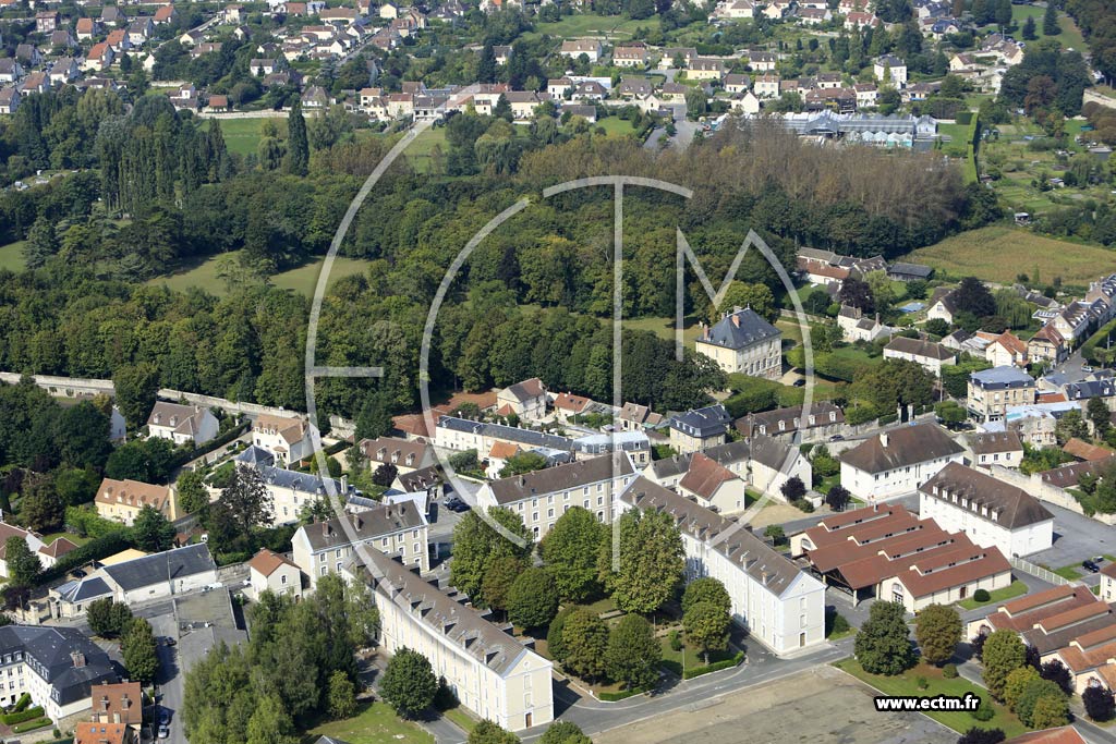 Photo arienne de Senlis (Faubourg Saint-Martin)