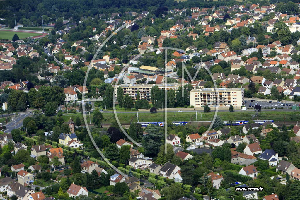 Photo arienne de Combs-la-Ville (Beau Soleil)