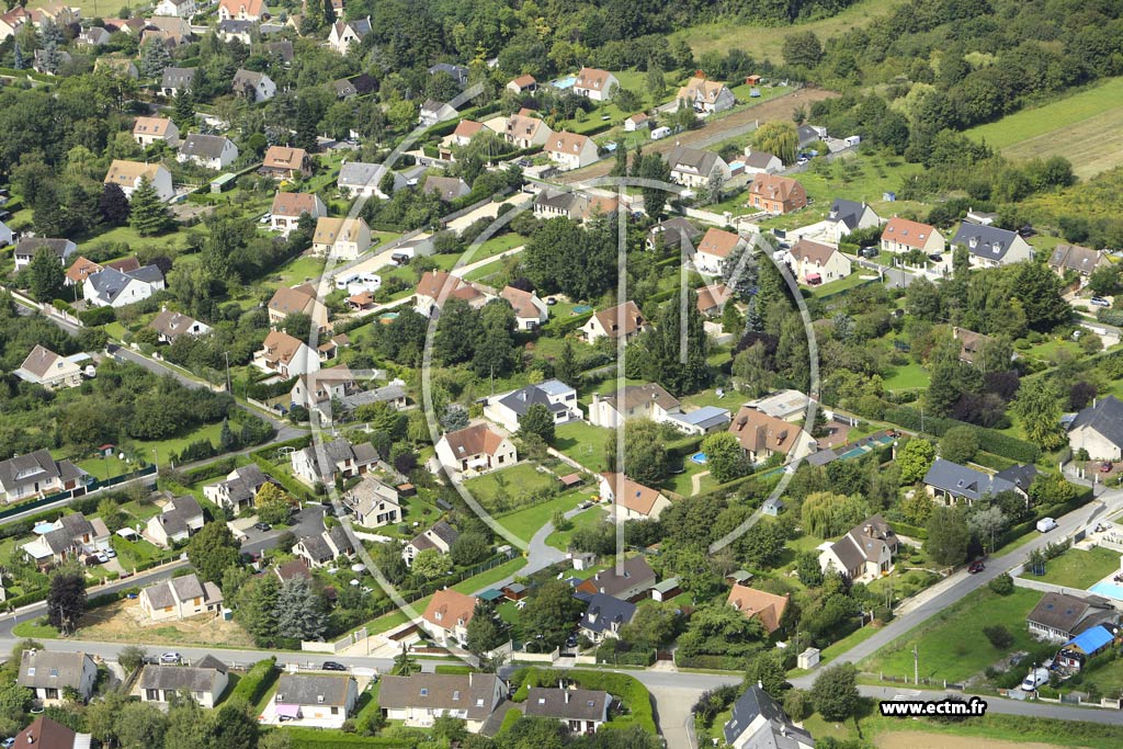 Photo arienne de vry-Grgy-sur-Yerre