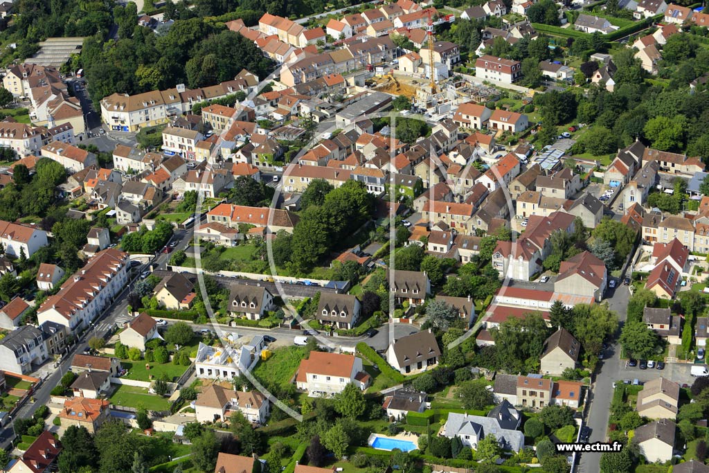 Photo arienne de Mandres-les-Roses (la Fraizire)