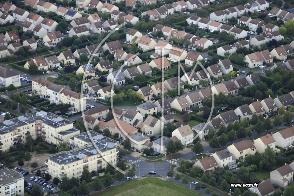 Photo arienne de Moissy-Cramayel (le Jatteau)