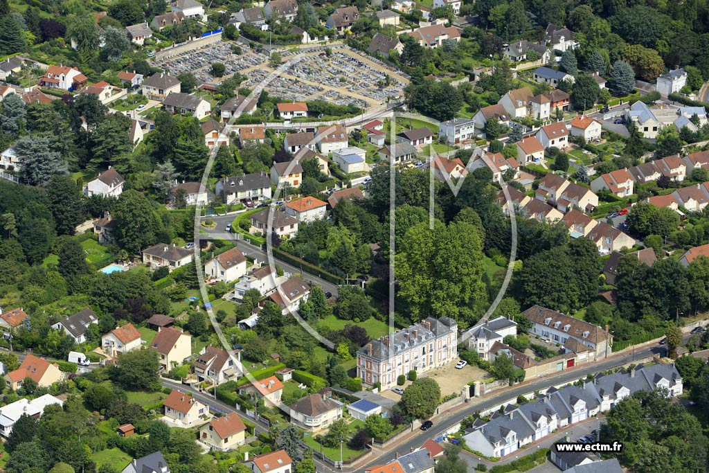 Photo arienne de Soisy-sur-Seine (les Donjons)