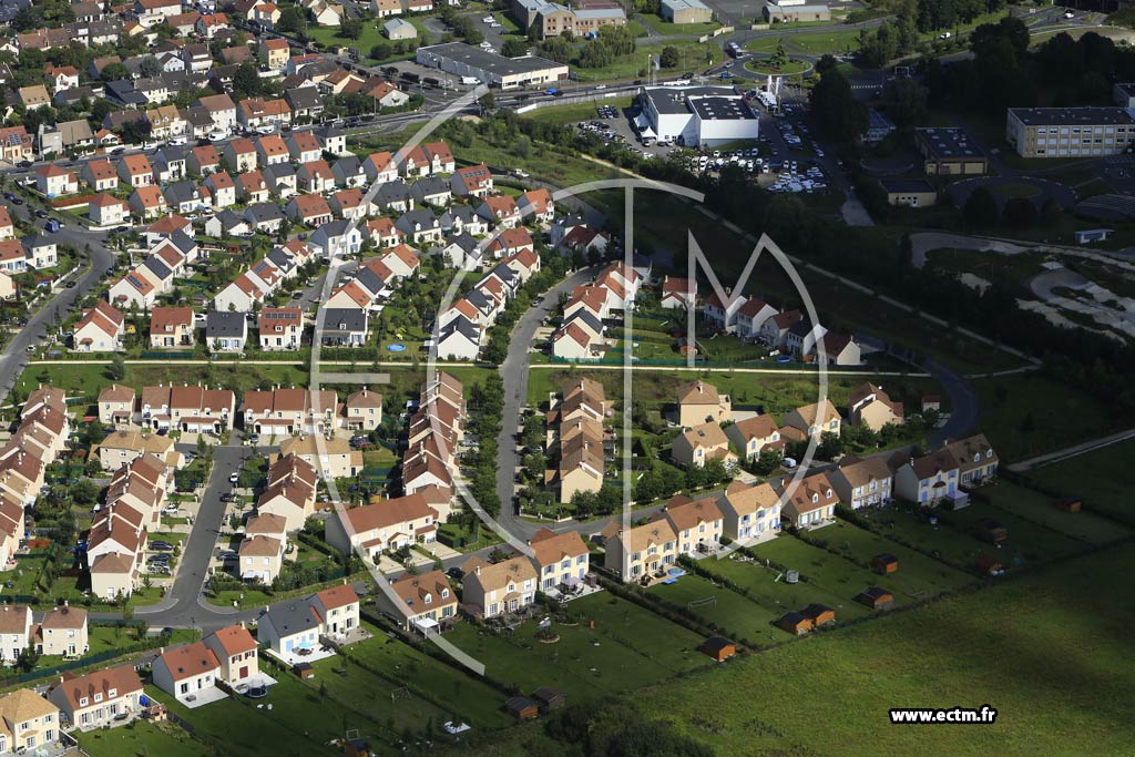 Photo arienne de Vigneux-sur-Seine (le Clos de Rgale)