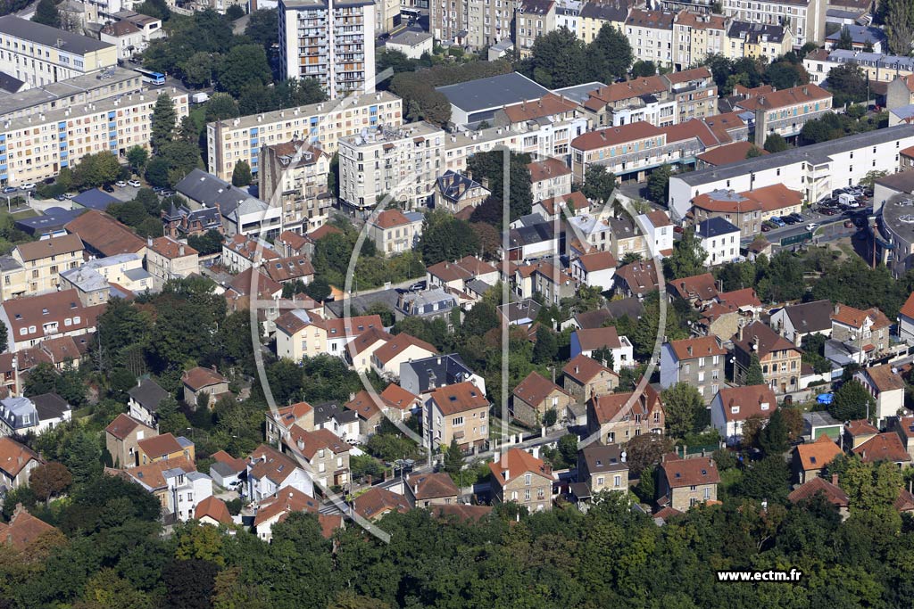 Photo arienne de Villeneuve-Saint-Georges (Centre)