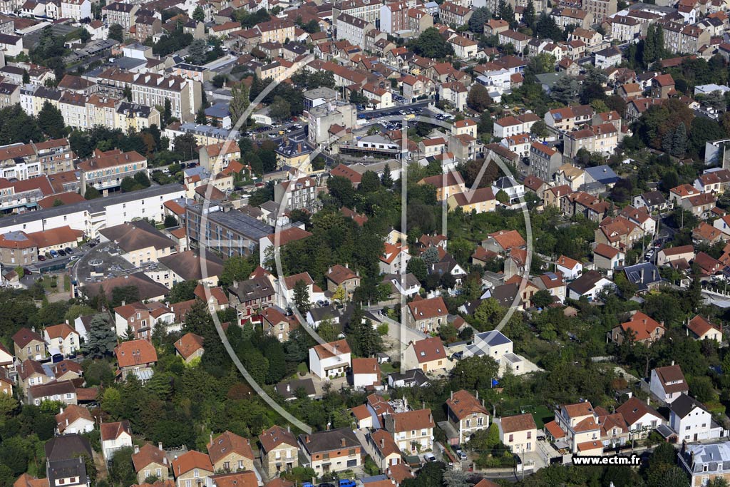 Photo arienne de Villeneuve-Saint-Georges (Centre)