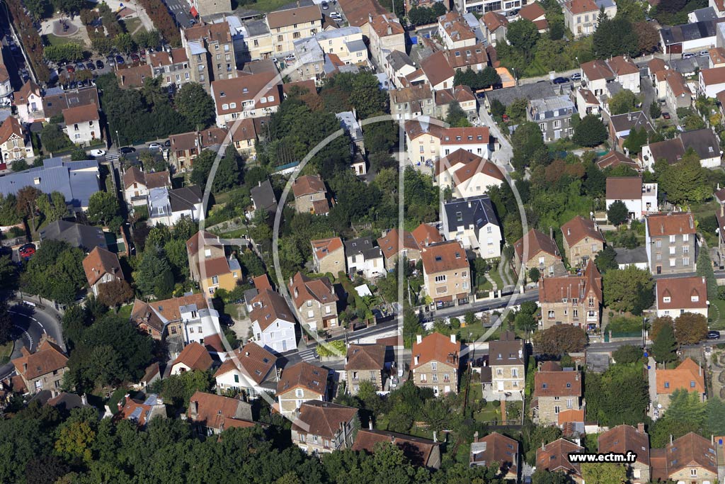 Photo arienne de Villeneuve-Saint-Georges (Centre)