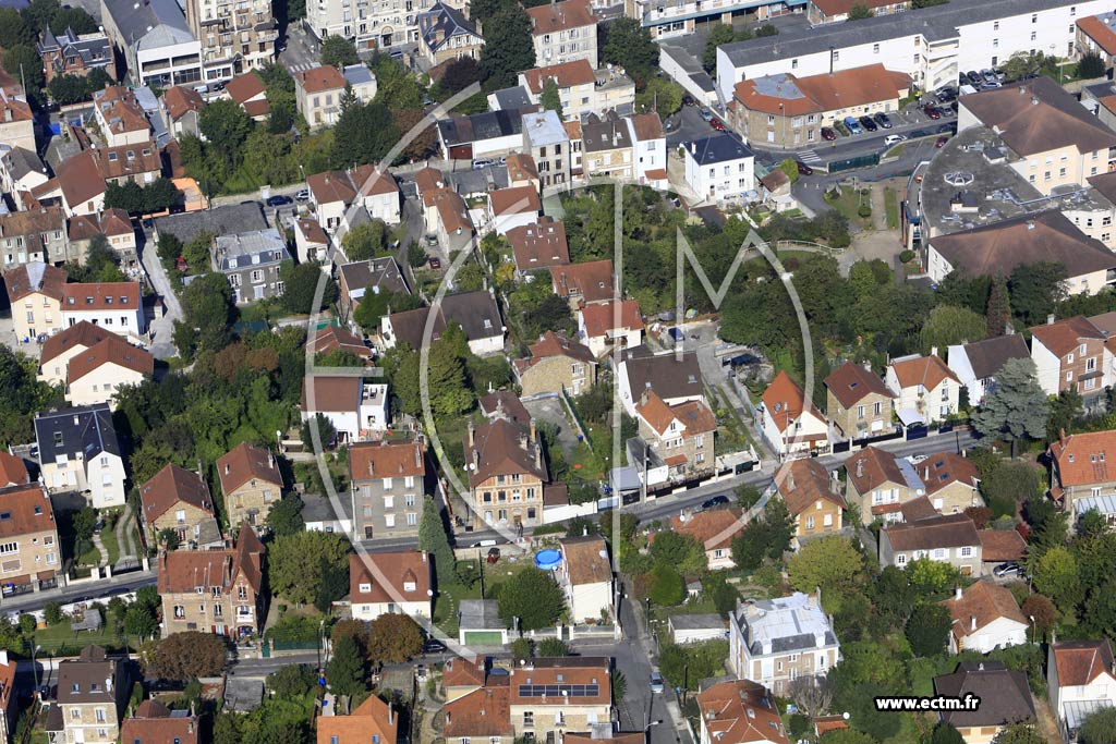 Photo arienne de Villeneuve-Saint-Georges (Centre)