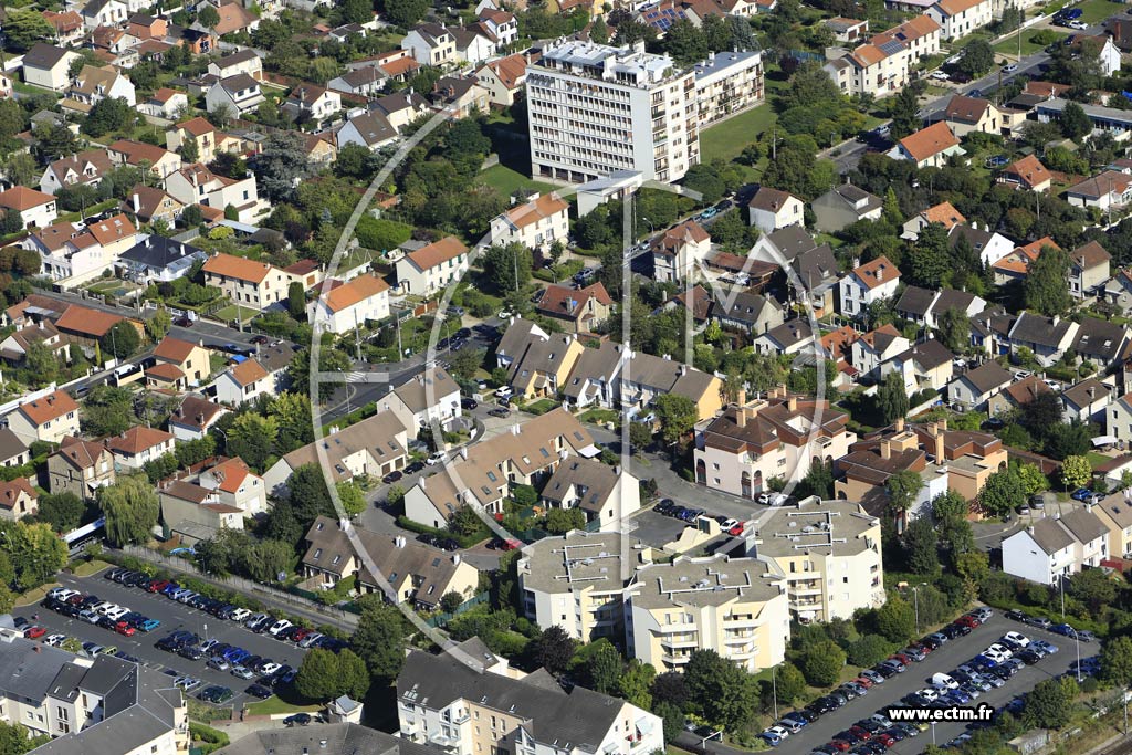 Photo arienne de Beauchamp (la Chesnaie)