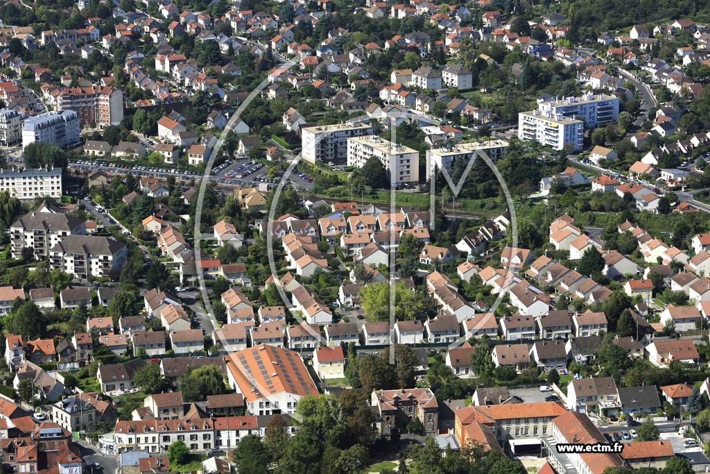 Photo arienne de Deuil-la-Barre