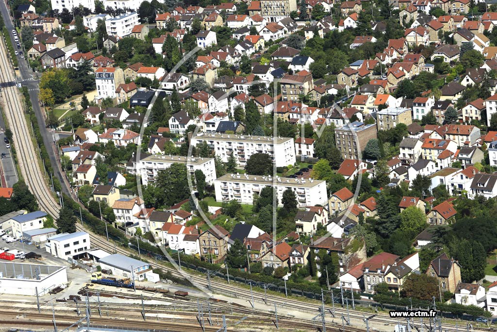 Photo arienne de Ermont