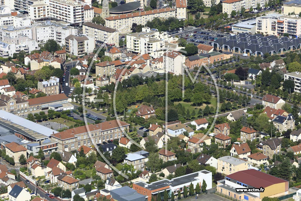 Photo arienne de Ermont (la Fontaine)