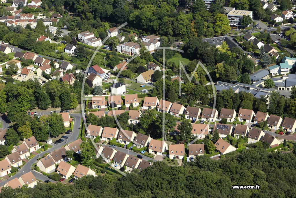 Photo arienne de Mry-sur-oise