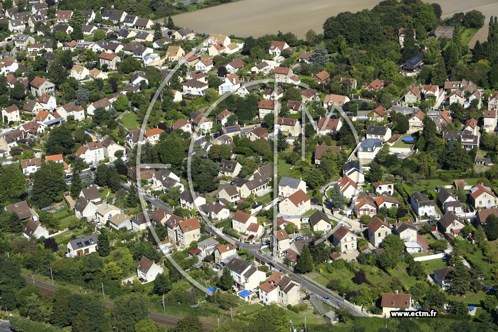 Photo arienne de Mry-sur-Oise (Sognolles)