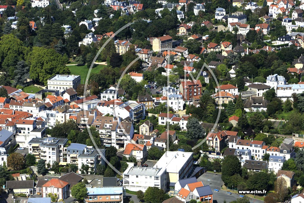 Photo arienne de Montmorency (Centre)