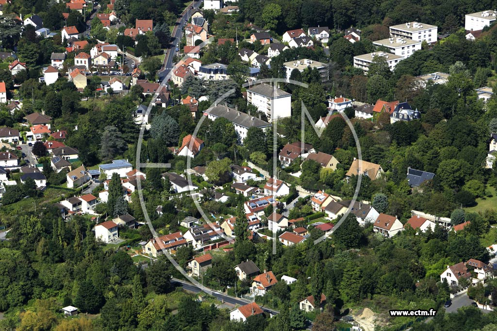 Photo arienne de Montmorency (le Grand Sentier)