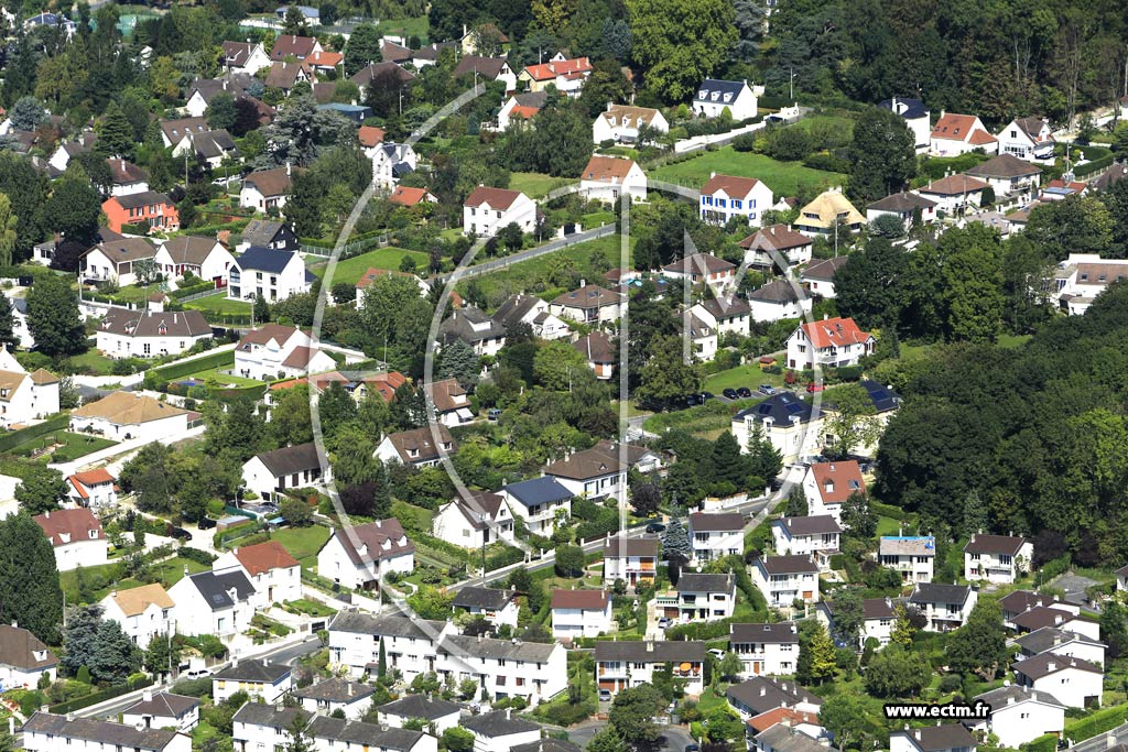 Photo arienne de Saint-Leu-la-Fort