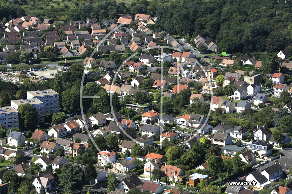 Photo arienne de Saint-Leu-la-Fort (les Cancelles)