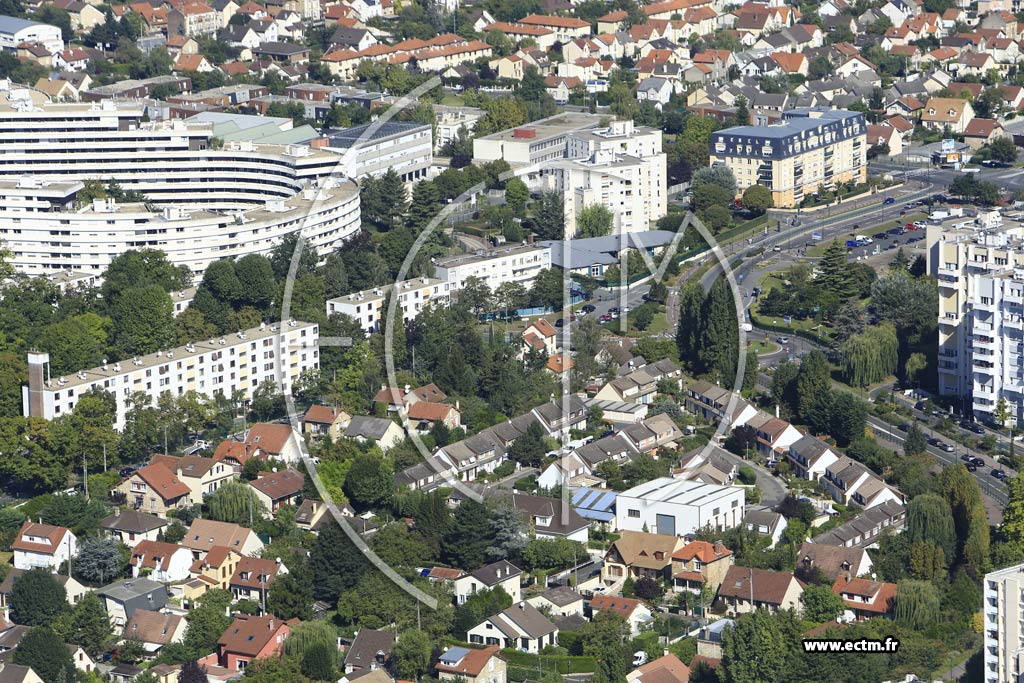 Photo arienne de Sannois (les Pavillons)