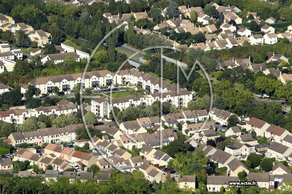 Photo arienne de Cergy (le Terroir)