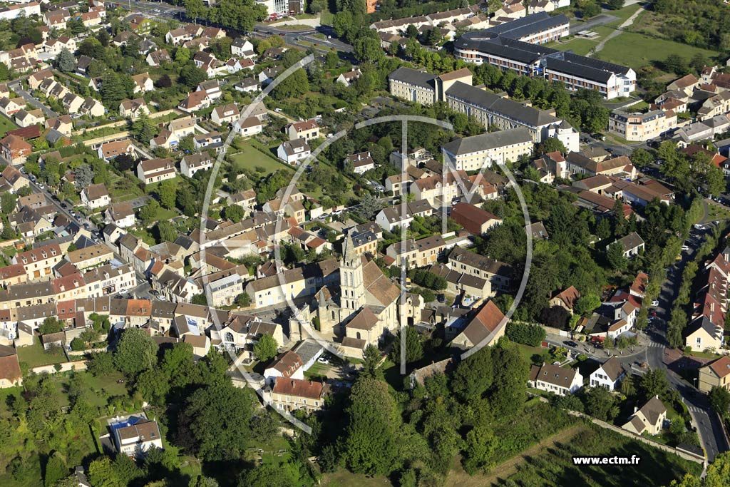 Photo arienne de Cergy (Quartier du Port de Cergy)