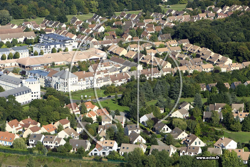 Photo arienne de Courdimanche (les Coudraies)