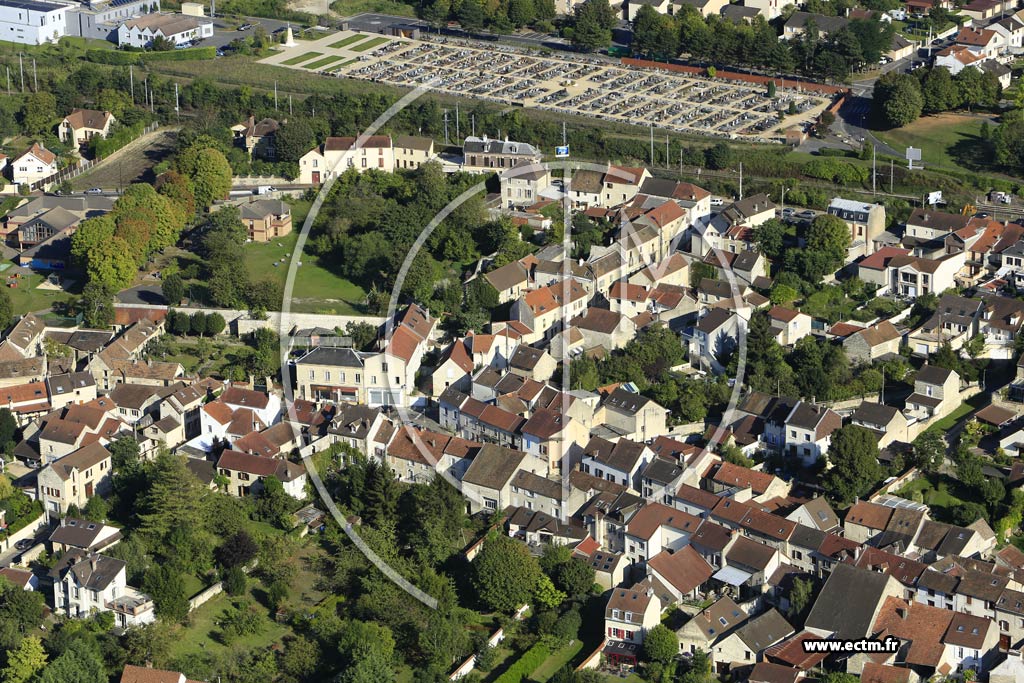 Photo arienne de ragny (Quartier de la Rue du Sergent Pireaux)