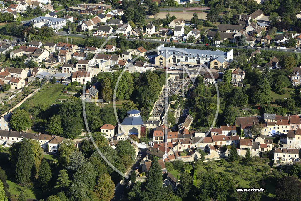 Photo arienne de ragny (Quartier de la Rue du Sergent Pireaux)